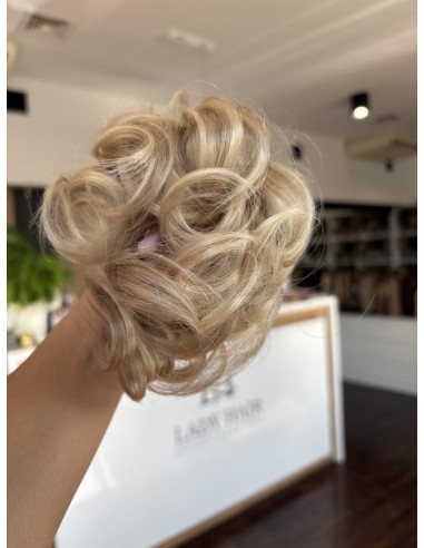 Gumka z włosów naturalnych baleyage blond 16
