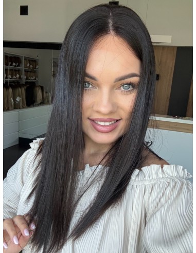INA 50 "S"- DŁUGA PERUKA LACE FRONT Z WŁOSÓW NATURALNYCH VIRGIN