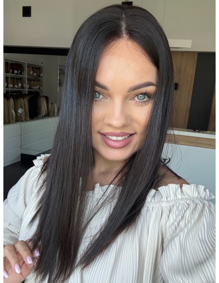 INA 50 "S"- DŁUGA PERUKA LACE FRONT Z WŁOSÓW NATURALNYCH VIRGIN
