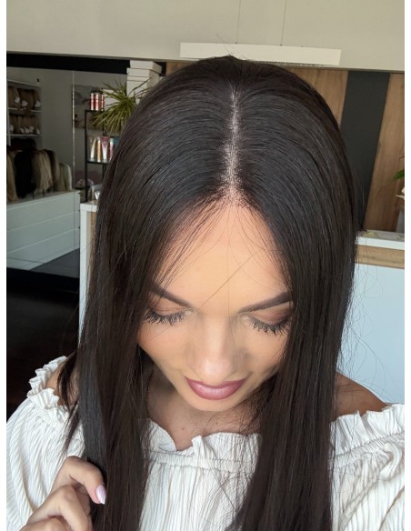 INA 50 "S"- DŁUGA PERUKA LACE FRONT Z WŁOSÓW NATURALNYCH VIRGIN