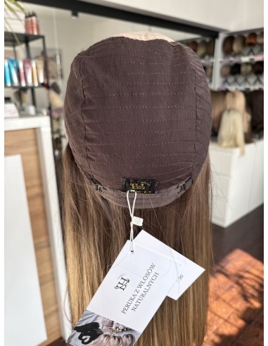 Laura 60 cm S Peruka z włosów naturalnych  PREMIUM