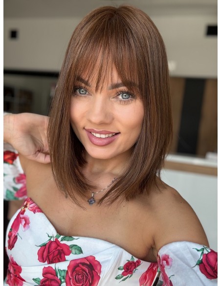 "JONI LONG BOB K4" TOPPER Z WŁOSÓW NATURALNYCH