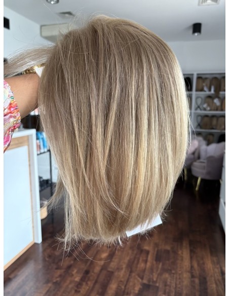 Laura S01 35 cm "S" Peruka z włosów naturalnych  PREMIUM