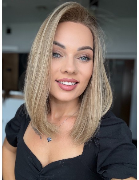 Laura S00 35 cm "S" Peruka z włosów naturalnych  PREMIUM