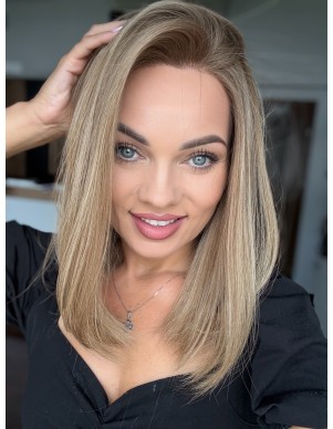 Laura S00 35 cm "S" Peruka z włosów naturalnych  PREMIUM