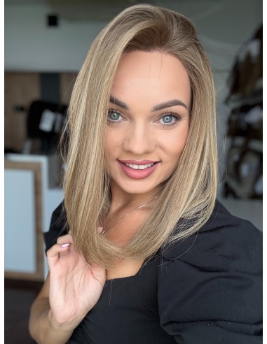 Laura S00 35 cm "S" Peruka z włosów naturalnych  PREMIUM