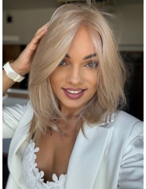 Venus Pure Blond - Peruka z włosów syntetycznych Nah
