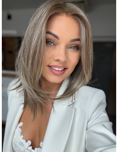 Venus Dark Blond - Peruka z włosów syntetycznych Nah