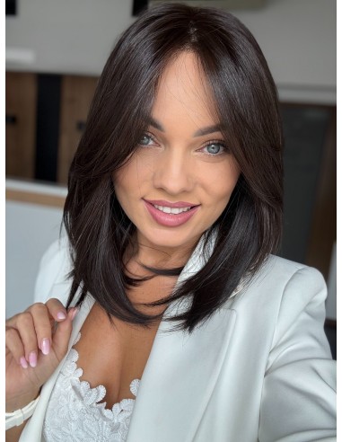 Venus Dark Chocolate - Peruka z włosów syntetycznych Nah