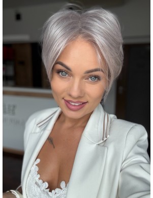 Moon Pearl Grey - Peruka z włosów syntetycznych Nah 2