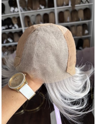 Moon Pearl Grey - Peruka z włosów syntetycznych Nah