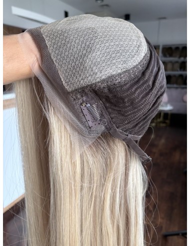 ANIA 55 CM "S" LACE FRONT+ MIKROSKÓRA-PERUKA LACE FRONT  Z WŁOSÓW NATURALNYCH PREMIUN