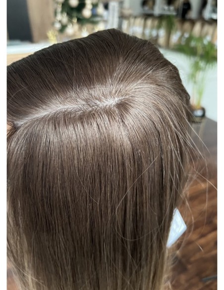 GABI 65 CM Z GRZYWKĄ-TOPPER Z WŁOSÓW NATURALNYCH-PREMIUM