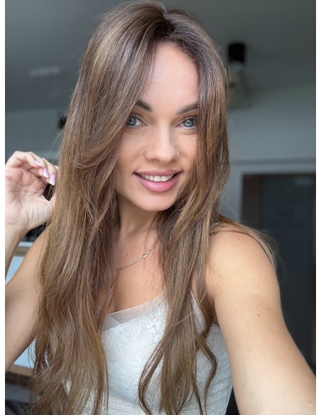 NAYA OMBRE 60-65 CM- TOPPER Z WŁOSÓW NATURALNYCH