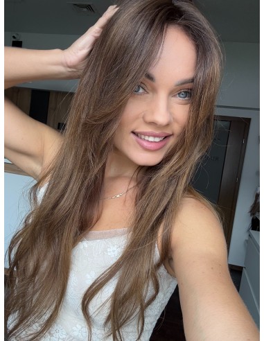 NAYA OMBRE 60-65 CM- TOPPER Z WŁOSÓW NATURALNYCH