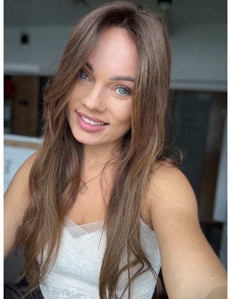NAYA OMBRE 60-65 CM- TOPPER Z WŁOSÓW NATURALNYCH