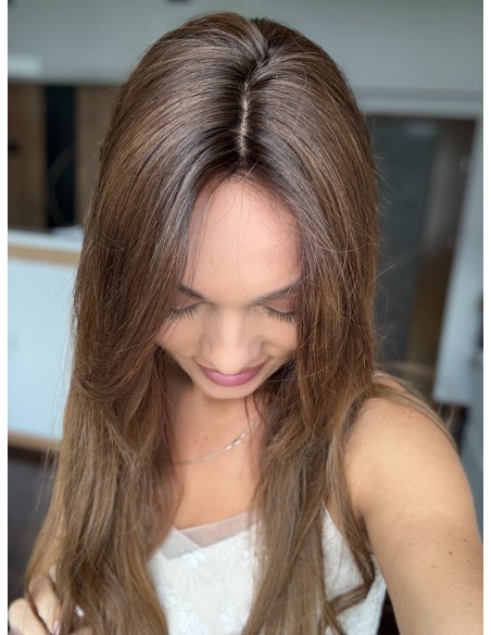 NAYA OMBRE 60-65 CM- TOPPER Z WŁOSÓW NATURALNYCH