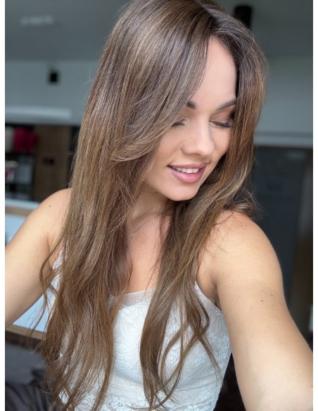 NAYA OMBRE 60-65 CM- TOPPER Z WŁOSÓW NATURALNYCH