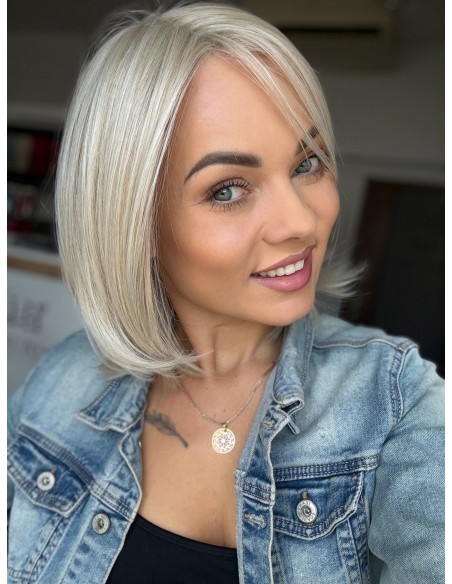 Aurora Milk Blond -Peruka z włosów syntetycznych NAH