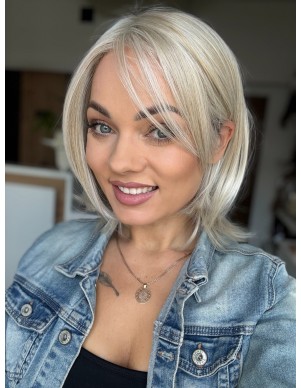 Aurora Milk Blond -Peruka z włosów syntetycznych NAH