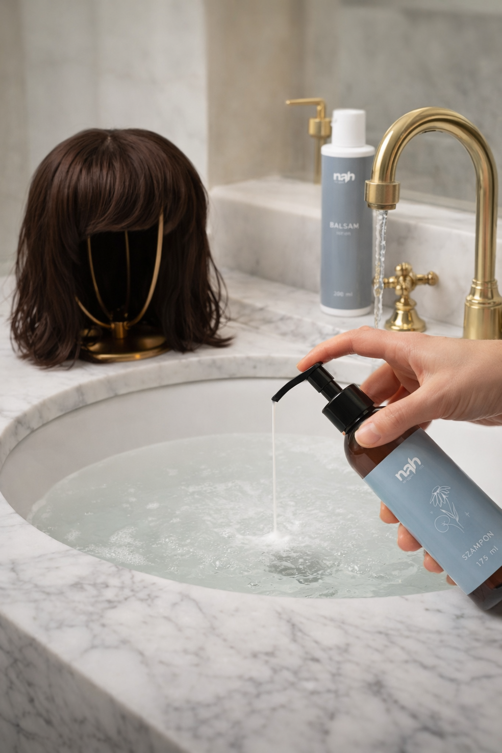 Jak myć peruki syntetyczne?